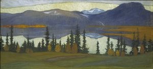 Vue de Klocka, c.1910 - Helmer Osslund