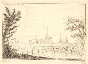 Vue de Notre-Dame-de-la-Miséricorde, Bordeaux