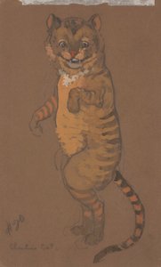 Chat du Cheshire (conception des costumes pour Alice au pays des merveilles, 1915) - Henderson, William Penhallow