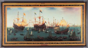 Le Retour à Amsterdam de la deuxième expédition aux Indes orientales, 19 juillet 1599, 1599