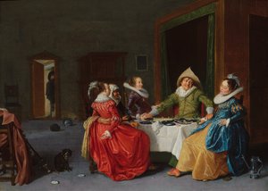 Compagnie Joyeuse dans un Bordel