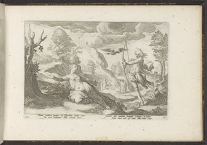 Apollon tue Coronis - Hendrick Goltzius (workshop of)
