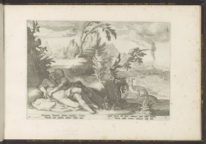 Corvus surprend la fille Coronis