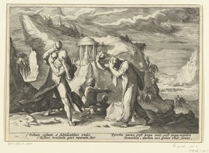Deucalion et Pyrrha créent une nouvelle race humaine