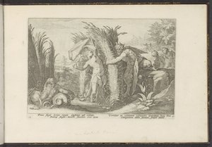 Pan et Syrinx - Hendrick Goltzius (workshop of)