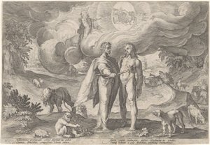 Prométhée crée le premier homme