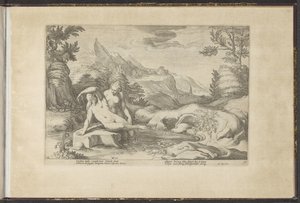 Salmacis et Hermaphroditus (Ovidius