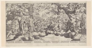 Mariage de Cupidon et Psyché - Hendrick Goltzius