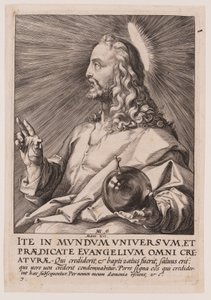 Le Christ, du Christ, les Apôtres et St Paul avec le Credo