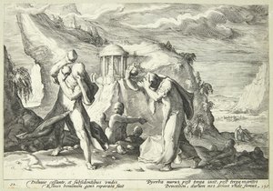 Deucalion et Pyrrha repeuplent le monde