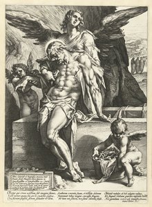 Anges portant le corps du Christ