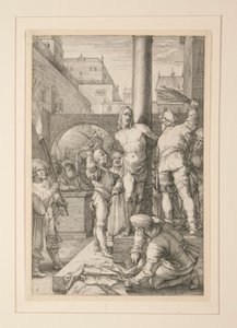 Flagellation du Christ, de La Passion, n°6 d