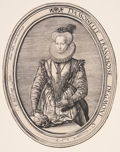 Françoise van Egmond - Hendrick Goltzius