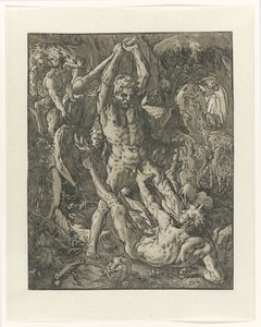 Hercule vainquant Cacus