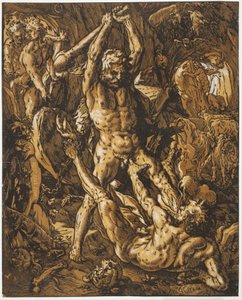 Hercule tuant Cacus
