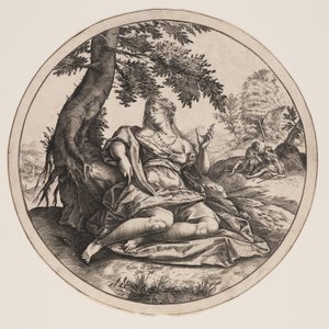 Juda et Thamar - Hendrick Goltzius