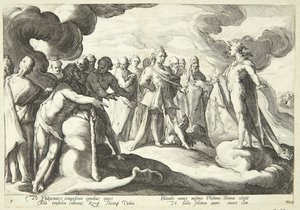 Jupiter et les dieux demandent à Hélios de reprendre le contrôle du char solaire
