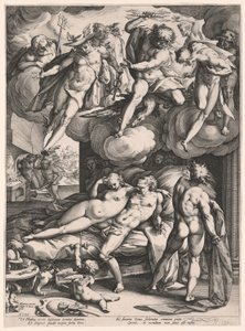 Mars et Vénus surpris par Vulcain