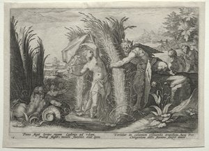 Pan poursuivant Syrinx