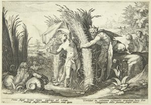 Pan et Syrinx - Hendrick Goltzius