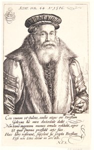 Petrus Forestus - Hendrick Goltzius