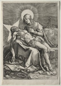 Pietà - Hendrick Goltzius