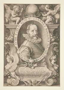 Portrait de Hans Bol - Hendrick Goltzius