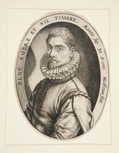 Portrait de Hieronymous Scholiers - Hendrick Goltzius