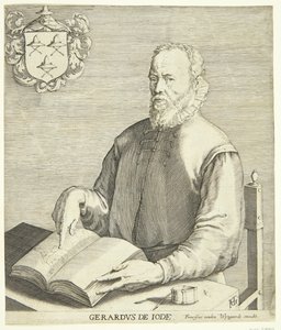 Portrait de Gerard de Jode - Hendrick Goltzius
