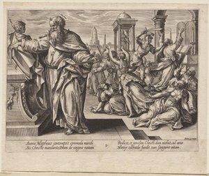 Saint Matthieu - Hendrick Goltzius