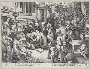 Saint Paul ressuscitant Eutychus