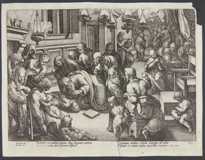 Saint Paul ressuscitant Eutychus