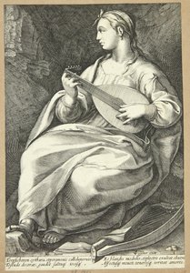 Terpsichore - Hendrick Goltzius