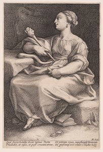 Thalia, la muse de la comédie, extrait des Neuf Muses