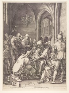 La circoncision, extrait de La naissance et les débuts de la vie du Christ - Hendrick Goltzius
