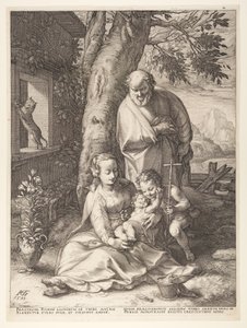 La Sainte Famille avec l
