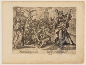Le martyre de saint André, extrait du Martyre du Christ et des Apôtres - Hendrick Goltzius