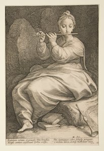 Les Neuf Muses : Euterpe, n° 6 d
