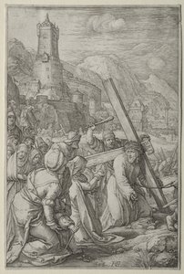 La Passion : Le Christ portant la Croix - Hendrick Goltzius