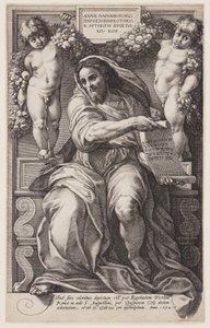 Le prophète Isaïe - Hendrick Goltzius