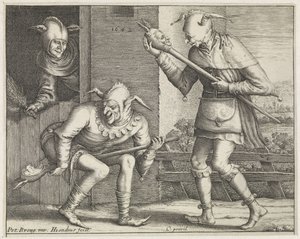 Trois fous - Hendrick Hondius (I)