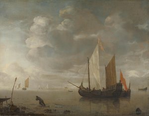 Mer calme - Hendrick Jacobsz. Dubbels