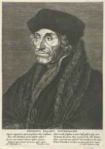 Portrait de Desiderius Erasmus - Hendrick Lambertsz. Roghman