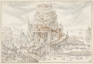 La Tour de Babel - Hendrick van Cleve III