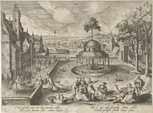 Printemps (Les quatre saisons) - Hendrick van Schoel