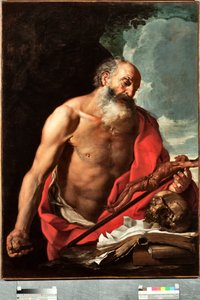 Représentation de Saint Jérôme - Hendrick van Somer
