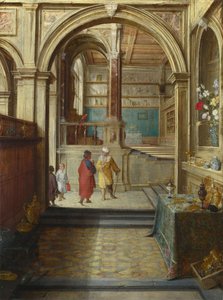 Crésus et Solon - Hendrick van Steenwyck the Younger