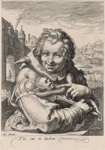 Le Fou, gravé par I. Sauredam