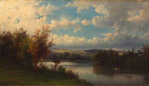 Paysage près de Granby, Connecticut, années 1870 - Hendrik Dirk Kruseman van Elten
