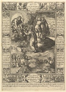 Cura Dei Pro Suis, des Allégories de la Foi Chrétienne, des Allégories Chrétiennes et Profanes - Hendrik Goltzius